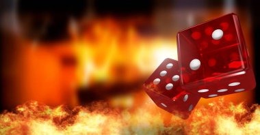 Super Sic Bo live dealer game with three dice and betting board on kongsi88